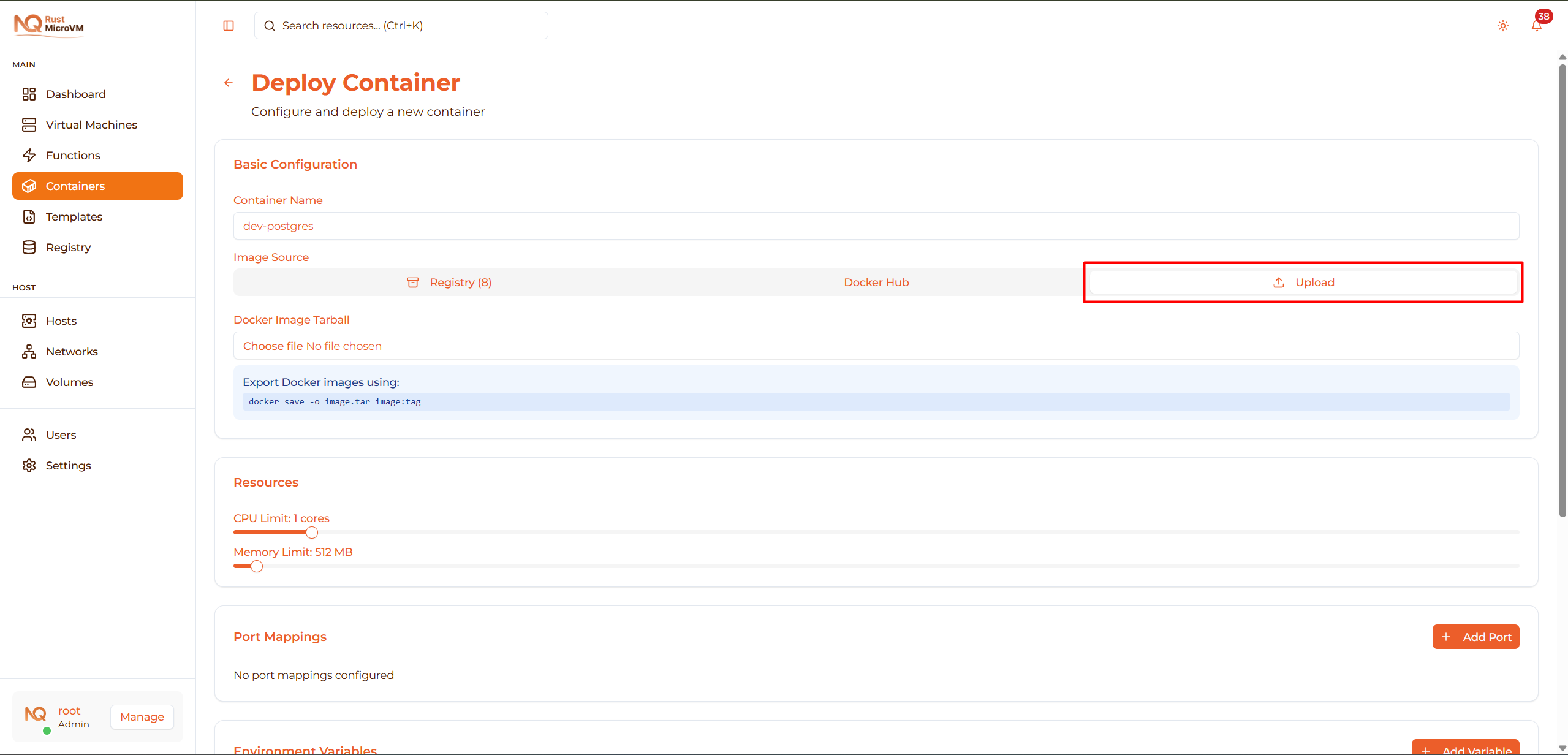 Image: Upload image file