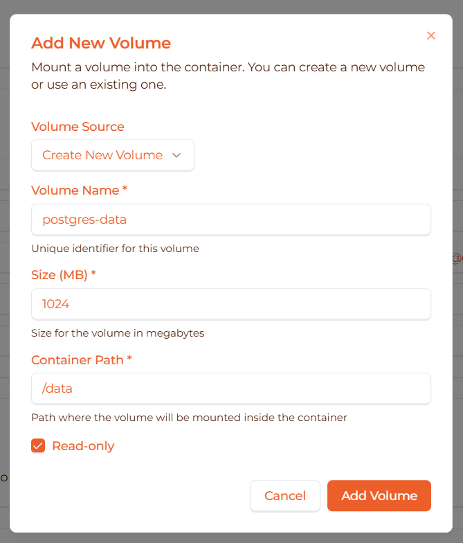 Image: New volume form