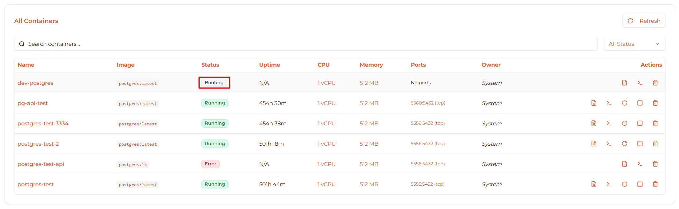 Image: Booting state badge
