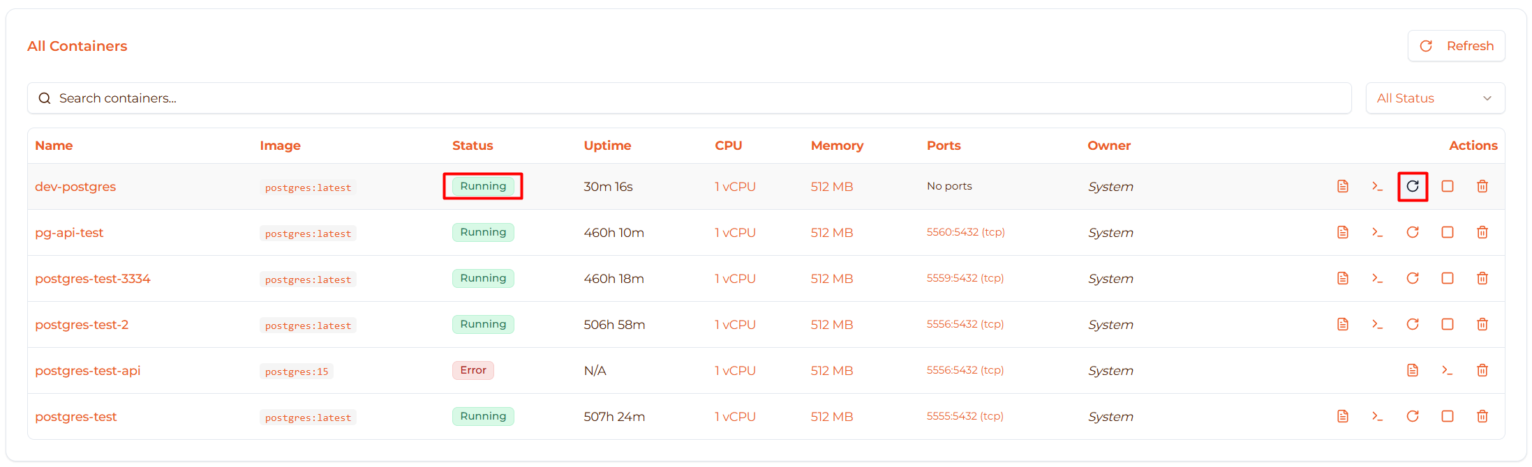 Image: Restart button