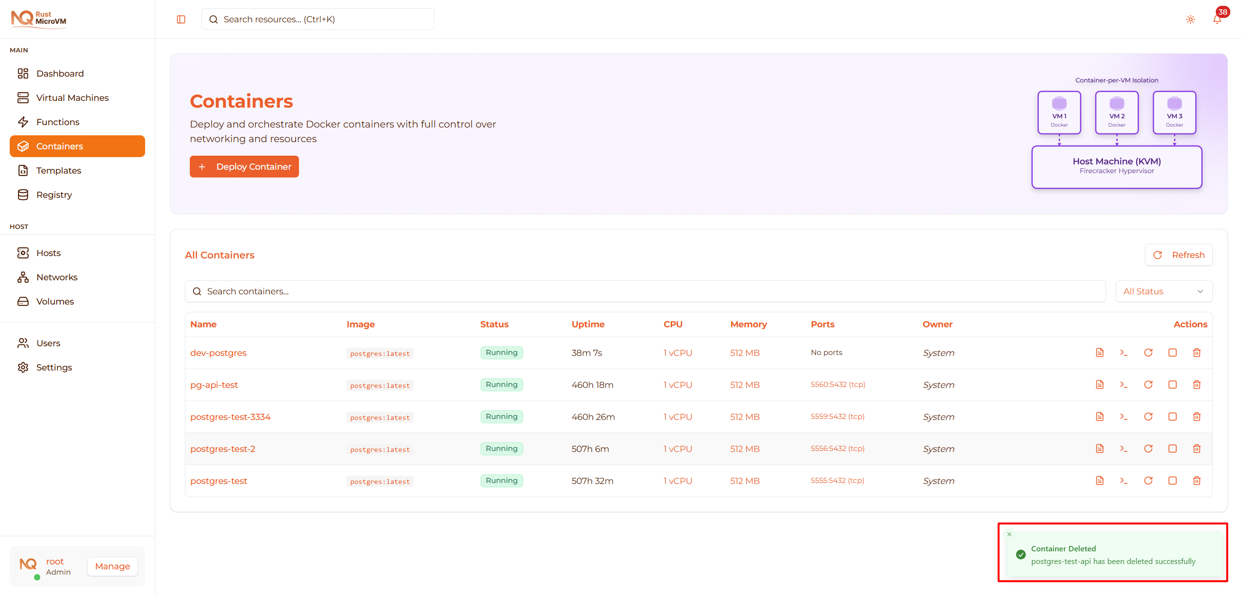 Image: Delete confirmation dialog