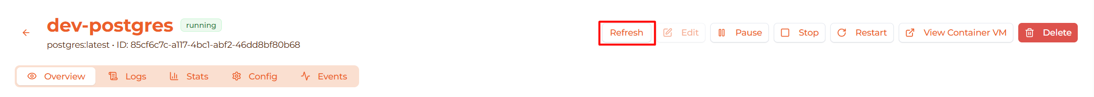 Image: Refresh button