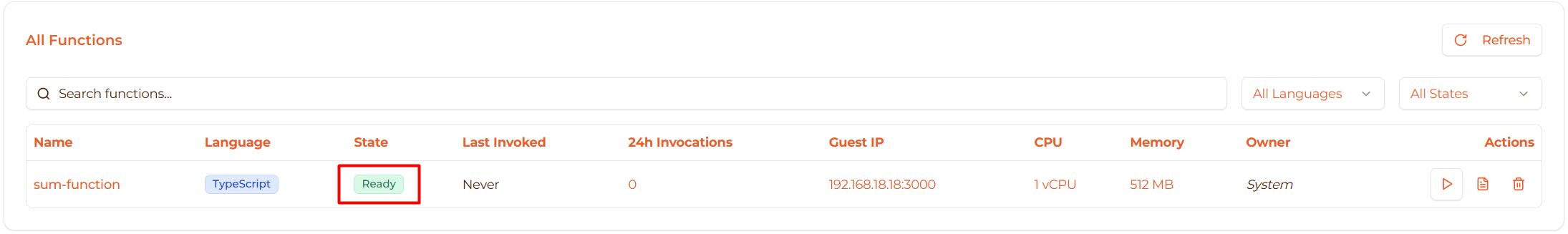 Image: Function state badges