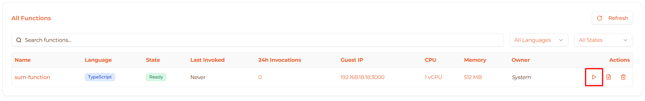Image: Invoke button on function row