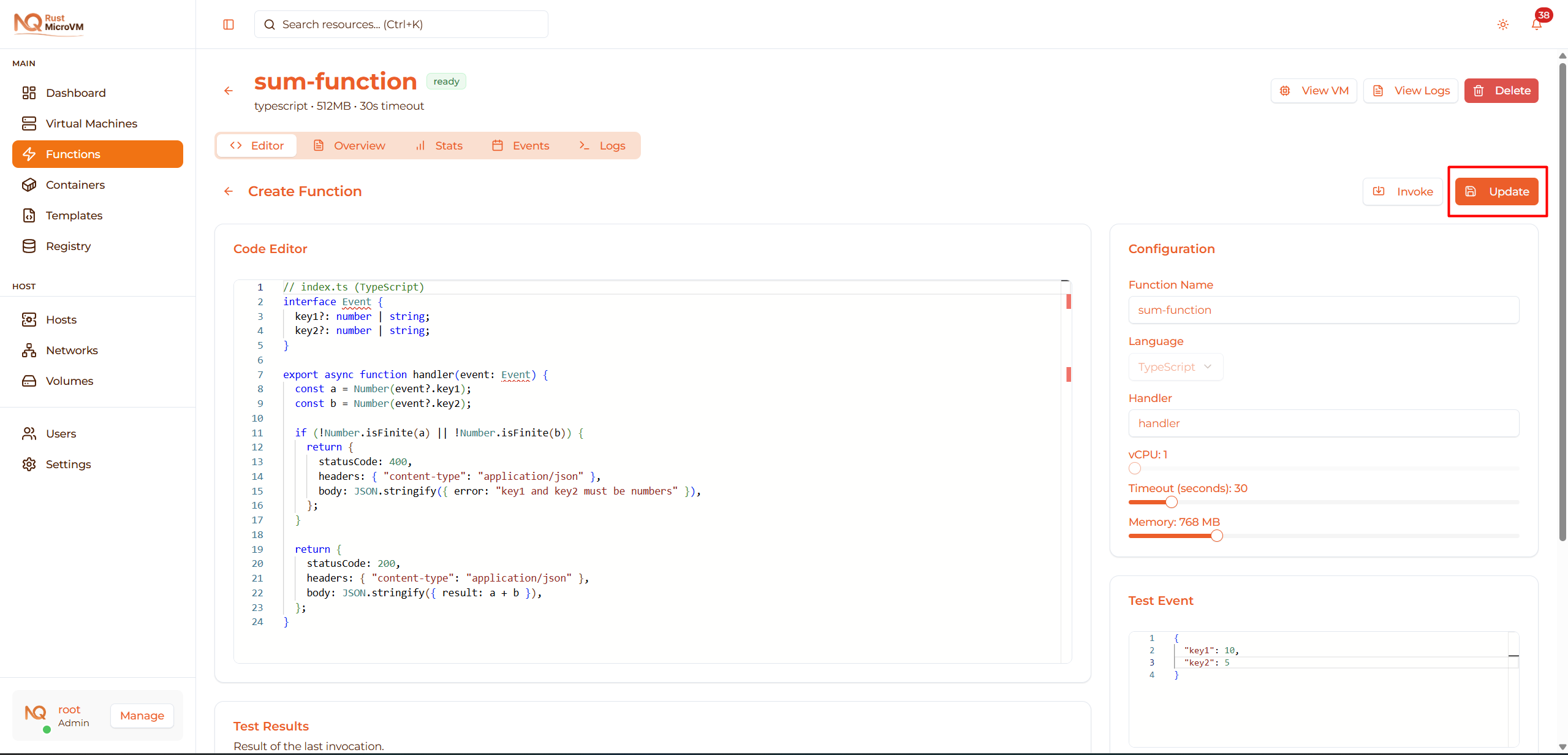 Image: Save button highlighted
