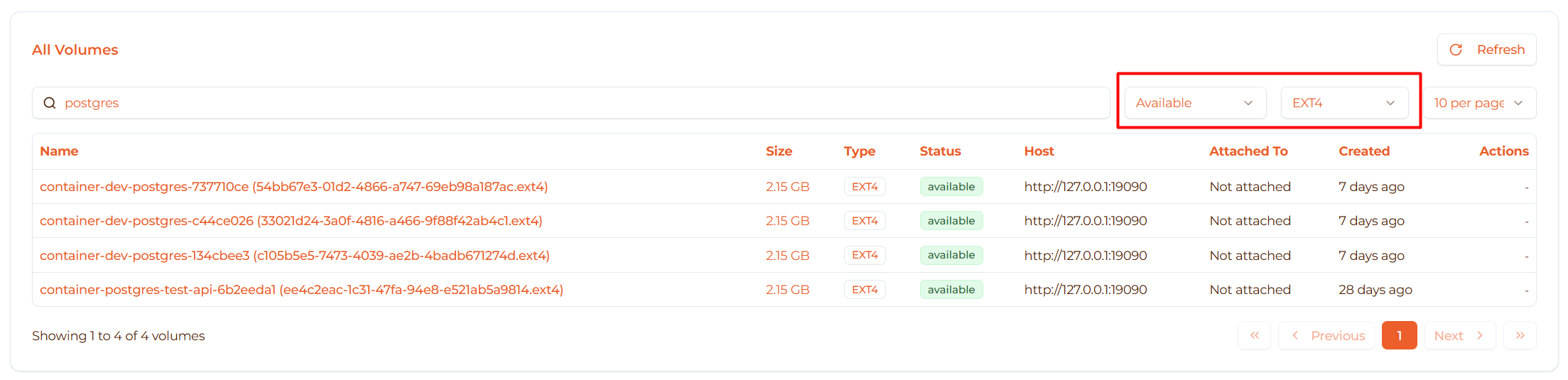 Image: Combined filtering